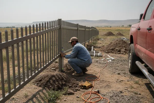 Aluminum Fence Installation in Jerome, Idaho